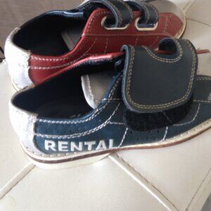 Classic Velcro Rental Style children's bowling shoes size 13-2